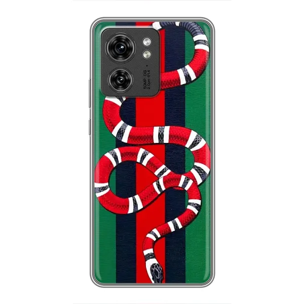 Чехол с принтом «Gucci змия» для Motorola Edge 40 Pro