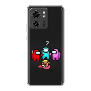 Чехол Амонг Ас для Motorola Edge 40 Pro (AlphaPrint)
