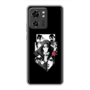 Чохли на тему: Ітачи Учіха для Motorola Edge 40 Pro (AlphaPrint) (колаж Ітачі)