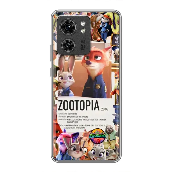 Чохол з принтом «Постер Зоотрополіс» для Motorola Edge 40 Pro Чохол з принтом «Постер Зоотрополіс» для Motorola Edge 40 Pro