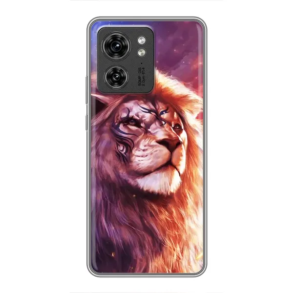 Чехол с принтом «Красочный Лев» для Motorola Edge 40 Pro Чехол с принтом «Красочный Лев» для Motorola Edge 40 Pro