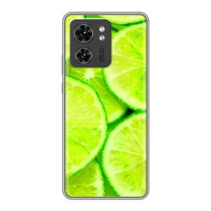 Чохли з фруктами для Motorola Edge 40 Pro (VPrint) (Лайм)