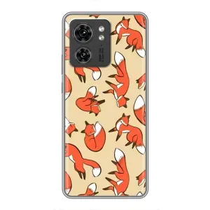 Чохли з картинкою Лисичка для Motorola Edge 40 Pro (VPrint) (Лисички)