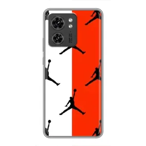 Чохли для Motorola Edge 40 Pro - з картинкою JORDAN (AlphaPrint) (Лого Джордан)