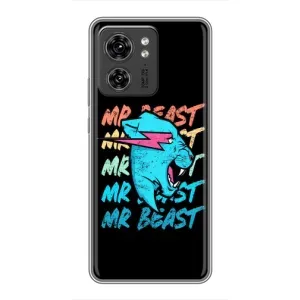 Чохли Містер Біст для Моторола Едж 40 Про (logo Mr beast)