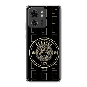 Чохли VERSACE для Моторола Едж 40 Про (PREMIUMPrint) (Лого Версаче)