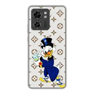 Чехли для Motorola Edge 40 Pro - Скрудж МакДак Louis Vuitton (PREMIUMPrint) (Макдак на стилі)