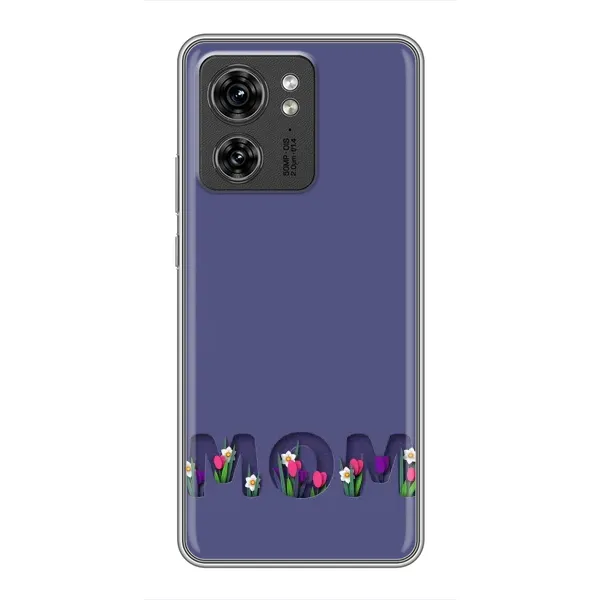 Чохол з принтом «Мама в квітах» для Motorola Edge 40 Pro Чохол з принтом «Мама в квітах» для Motorola Edge 40 Pro