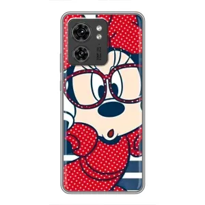 Міккі Маус чохол для Motorola Edge 40 Pro (AlphaPrint - Мультяшні) (Маус в окулярах)