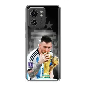 Чохли для Motorola Edge 40 Pro (Leo чемпіон) (AlphaPrint) (Мессі Чемпіон)