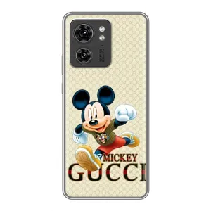Чохол Disney Mouse Motorola Edge 40 Pro (PREMIUMPrint) (Mikki Gucci)