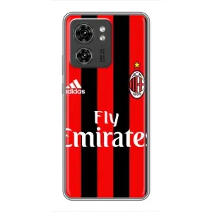 Чохли для Motorola Edge 40 Pro (VPrint) - Футбольні клуби (Milan)