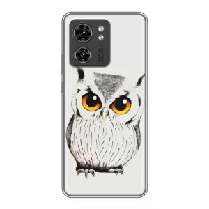 Чохол з пташками на Motorola Edge 40 Pro (VPrint) (Мила Сова)