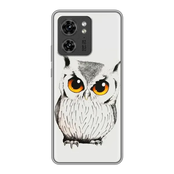 Чохол з принтом «Мила Сова» для Motorola Edge 40 Pro Чохол з принтом «Мила Сова» для Motorola Edge 40 Pro