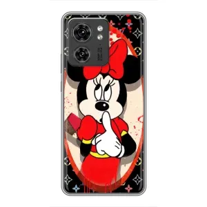 Чохол Disney Mouse Motorola Edge 40 Pro (PREMIUMPrint) (Мінні Маус ЛВ)