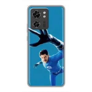Чохол з принтом Фантастична четвірка для Motorola Edge 40 Pro (Містер Фантастік супергерой)