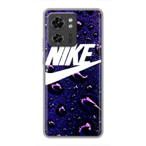 Чохол для Motorola Edge 40 Pro - з принтом Найк (AlphaPrint) (Найк принт)