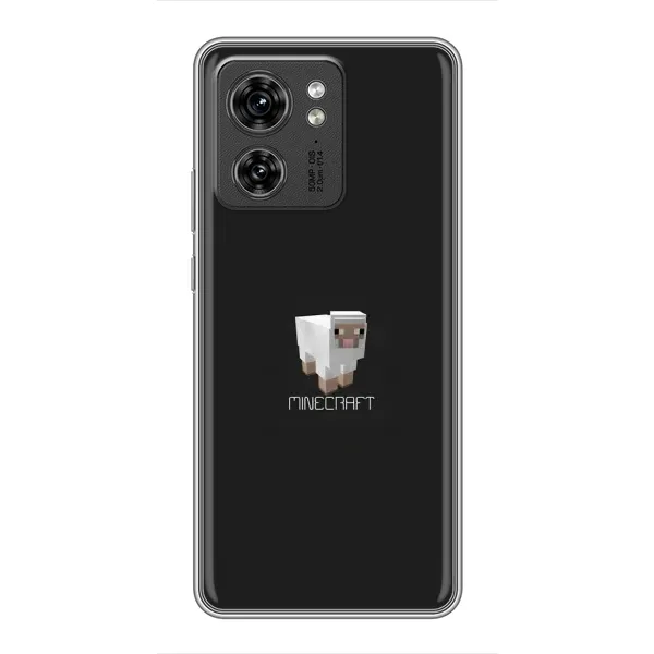 Чехол с принтом «Овечка Майнкрафт» для Motorola Edge 40 Pro Чехол с принтом «Овечка Майнкрафт» для Motorola Edge 40 Pro