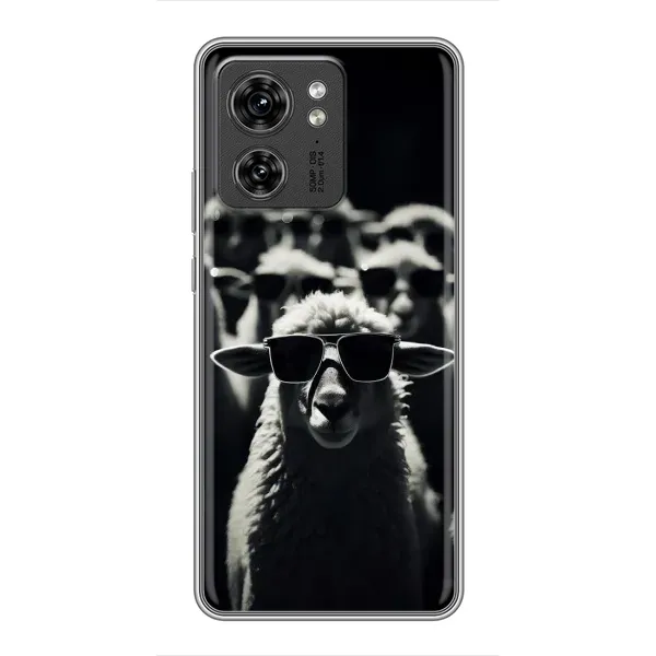 Чехол с принтом «Овечка в очках» для Motorola Edge 40 Pro Чехол с принтом «Овечка в очках» для Motorola Edge 40 Pro