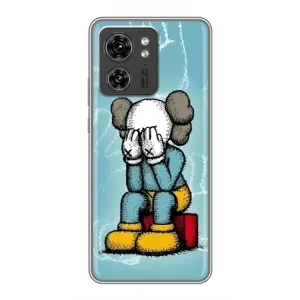 Чохли для Motorola Edge 40 Pro - Bearbrick Louis Vuitton (PREMIUMPrint) (Плач Bearbrick)