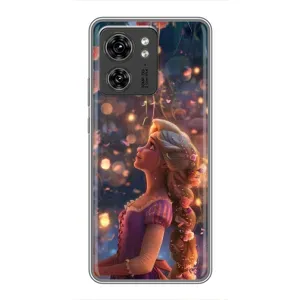 Чохол Рапунцель для Motorola Edge 40 Pro (Рапунцель ліхтарики)