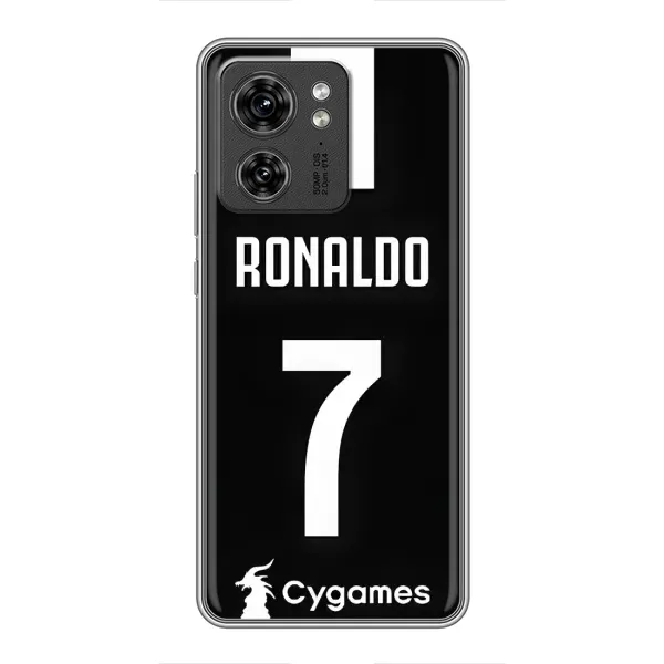 Чохол з принтом «RONALDO 7» для Motorola Edge 40 Pro