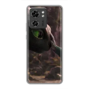 Чохол як приборкати дракона на Motorola Edge 40 Pro (Сцена з драконом)