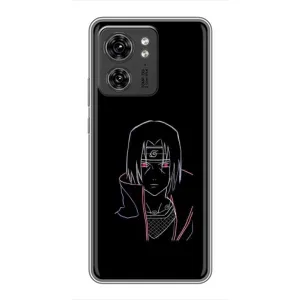 Чохли на тему: Ітачи Учіха для Motorola Edge 40 Pro (AlphaPrint) (силует Ітачі)