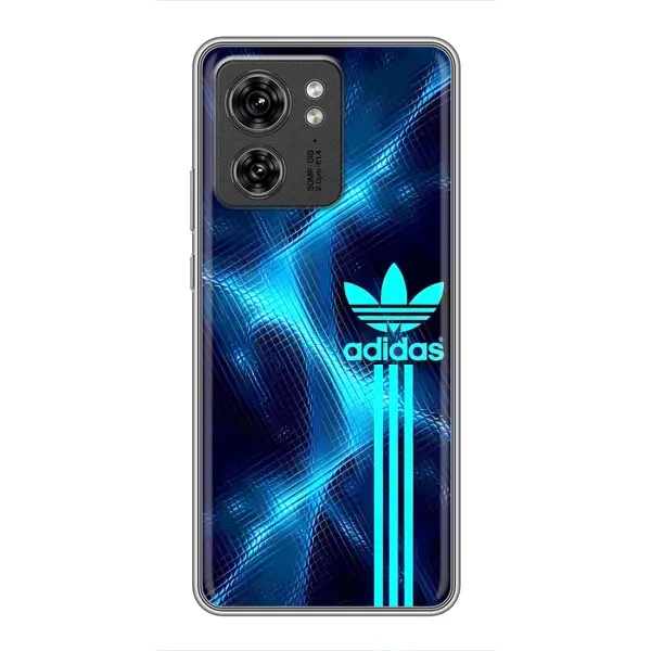 Чохол з принтом «Синій Адідас» для Motorola Edge 40 Pro