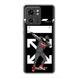 Чехол для Motorola Edge 40 Pro с картинкой Supreme (AlphaPrint)
