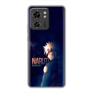 Naruto Anime Чохли для Моторола Едж 40 Про (AlphaPrint) (тінь Наруто)