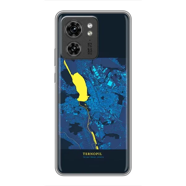 Чохол з принтом «Тернопіль» для Motorola Edge 40 Pro