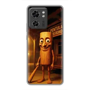 Чехол с мемом Тралалело тралала на Motorola Edge 40 Pro (Тунг тунг сахур)