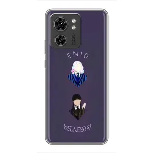Чохли Венсдей на Motorola Edge 40 Pro Уенсдей (AlphaPrint) (Венздей і подруга)