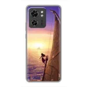 Чохол з мультфільмом Ваяна Motorola Edge 40 Pro (Захід сонця Ваяна)