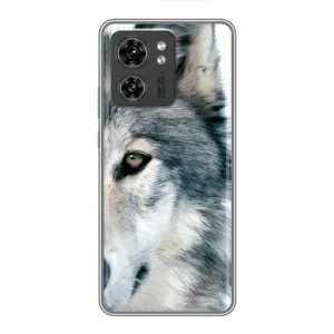 Чохли з картинкою животних Motorola Edge 40 Pro (Вовк)