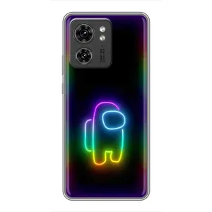 Чохли Амонг Ас для Motorola Edge 40 Pro (AlphaPrint) (Яскравий скін)