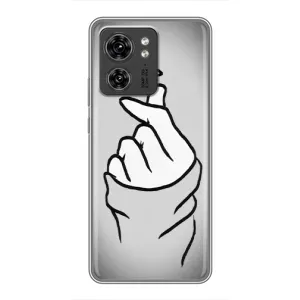 Чехол с принтом «Значок Love» для Motorola Edge 40 Pro