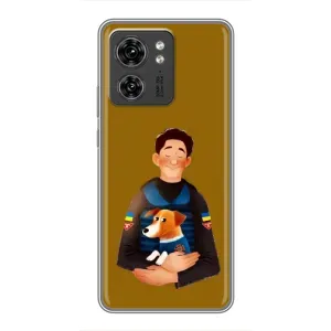 Чохли з картинкою собаки Патрон для Motorola Edge 40 Pro (AlphaPrint) (ЗСУ Патрон)