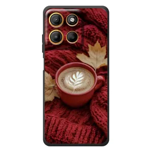 Чохол з унікальним дизайном 'Осінь з кавою' для Motorola Edge 60 Neo