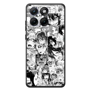 Чохли Персонажі Аніме Наруто для Motorola Edge 70 Fusion (AlphaPrint) (Ahegao manga)