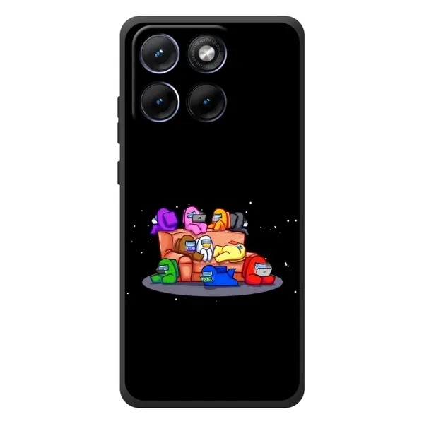 Чехол с принтом «Амонг-ас» для Motorola Edge 70 Fusion