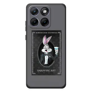 Брендновые Чехлы для Motorola Edge 70 Fusion - (PREMIUMPrint) (Бакс Бани LV)