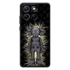 Чехлы для Motorola Edge 70 Fusion - Bearbrick Louis Vuitton (PREMIUMPrint) (Bearbrick LV)