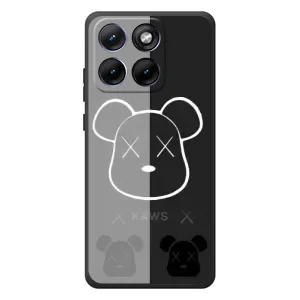 Чехлы для Motorola Edge 70 Fusion - Bearbrick Louis Vuitton (PREMIUMPrint) (БеарБрик глаза)
