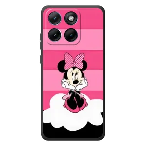 Міккі Маус чохол для Motorola Edge 70 Fusion (AlphaPrint - Мультяшні) (Дівчинка Maus)
