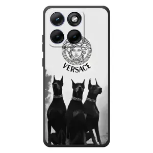 Чехлы VERSACE для Моторола Эдж 70 Фьюжн (PREMIUMPrint) (Доберман Версаче)
