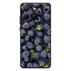Чехлы с Фруктами для Motorola Edge 70 Fusion (VPrint) (Ежевика)