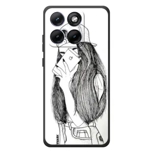 Чохол з друком для Motorola Edge 70 Fusion - (Мода) (AlphaPrint) (Фото дівчини)