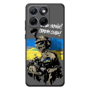 Чехлы с картинкой ЗСУ для Motorola Edge 70 Fusion (AlphaPrint) (Героям Слава)